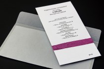Подарочный сертификат в конверте из дизайнерской кальки